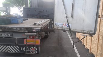 Návěs Kogel S 24 roztahovací sloupky vrat..zadní portál - 7