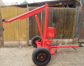 Hydraulický jeřábek + ruční naviják - 7