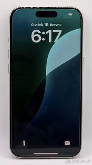 iPhone 15 Pro 256GB Natural Titanium, 94% Baterie - 7