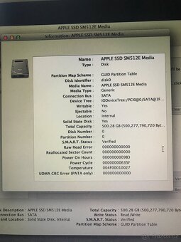 Mac Book Air mid 2011, 13' na novou instalaci nebo dily - 7