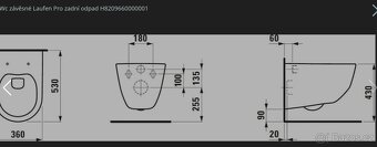 NOVÉ Set: WC, umyvadlo, prkénko - 7