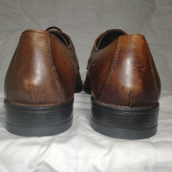 ❗❗BAŤA, VELIKOST 46, PÁNSKÉ HNĚDÉ POLOBOTKY❗❗ - 7