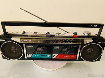 Radiomagnetofon Aiwa CS-W220, rok 1986 - 7