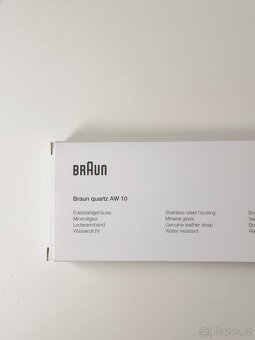 Nové nepoužité hodinky Braun AW10 - 7