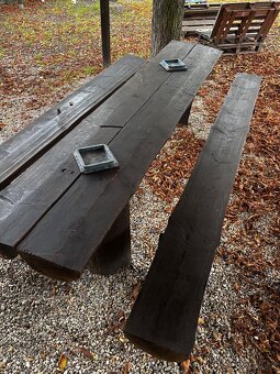 Masivní zahradní komplet - 7