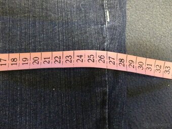 Těhotenské džíny (rifle), Bootcut, vel. M - 7