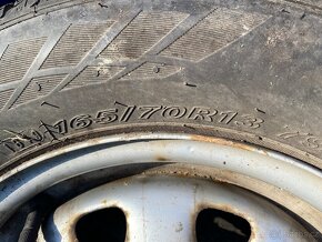 Pneu s disky 165/70 r13 - 7