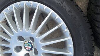Alu kola Alfa Romeo 17" 5x110 pneu 225/50 R17 6+mm Brera 15 - 7