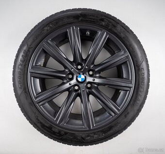 BMW 5 G30 G31 - Originání 18" alu kola - Zimní pneu - 7