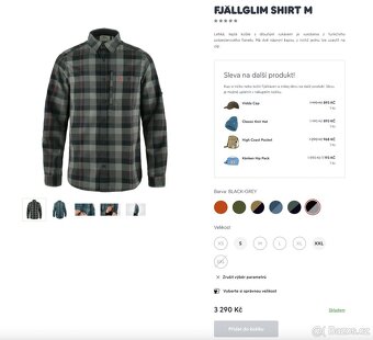 Outdoorová košile Fjallraven Fjallglim Shirt M - 7