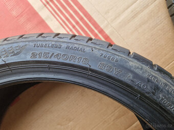 215/40 r18 letni pneumatiky 2ks 215 40 18 215/40/18 - 7