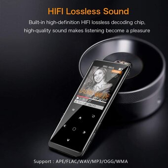 MP3 přehrávače MIBAO 16 GB a další MP3 bronzové barvy - 7