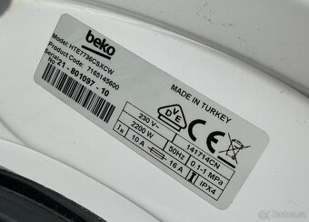 BEKO pračka se sušičkou 7 kg/4 kg 1400 ot - JAKO NOVÁ- - 7