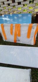 Prodám nové nepoužité hliníkové parapety - 7