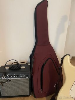 Fender Squire Stratocaster+zesilovač komplet starter balicek - 7