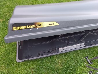 Střešní autobox HAKR Future Line 340 šedá - 7