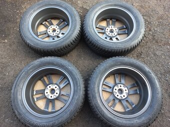 Prodám ZÁNOVNÍ sadu aALU kol Seat 205/60R16 zimní - 7