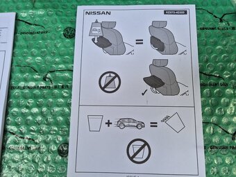 skládací stolek pro cestující vzadu, na přední sedadlo Nissa - 7