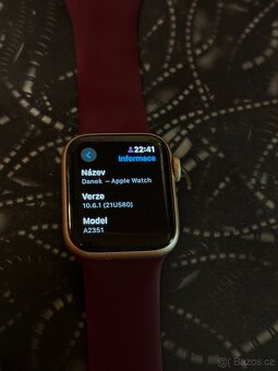 Apple Watch SE 40mm – zlaté (GPS) - 7