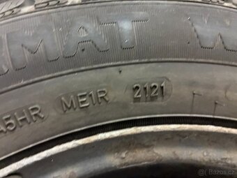 Zimní pneu Hyundai i20 + plechový disk, cena za 1 ks - 7