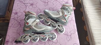 Dámské inline brusle FILA č.42, nové kolečka a ložiska ,,TOP - 7