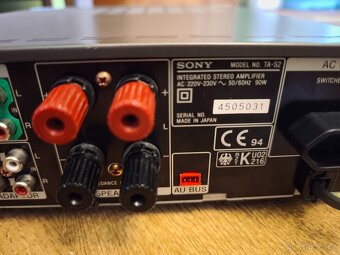 Stereo zesilovač Sony Scala TA S2,Mosfet,čti popis. - 7