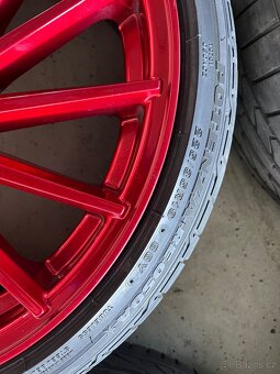 Keskin 8,5x19 s pneu 225/35 - 7