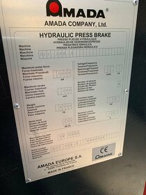 Ohraňovací lis AMADA HFE 100 - 3 - 7