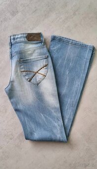 Světlemodré dámské džíny Phard - 7