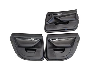 Sedačky černá kůže S-Line AUDI A6 4F facelift avant 2010 - 7