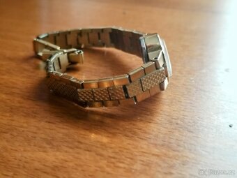 Silně zlacené VINTAGE dámské hodinky 17kamenů SSSR 60léta - 7