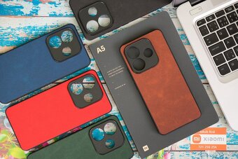 Pouzdro s koženkovými zády pro Xiaomi, Redmi a Poco - 7