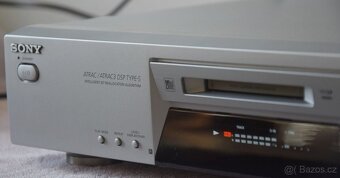 Minidisc deck SONY MDS-JE480, manuál + 10x MD, dálkové ovl - 7