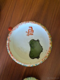 Japonský porcelán - čajový set - 7