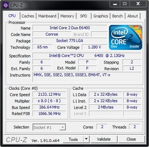 Procesory Core 2 Duo, Dual - Core, ... pro LGA 775 - 7