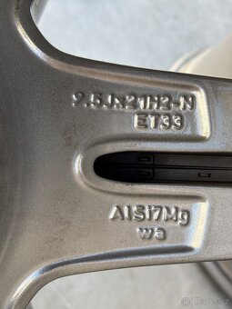 Mercedes R21 S63 AMG Alu kola 21 Originál 5x112 - 7