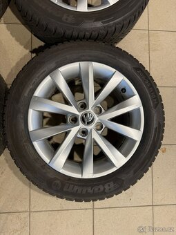 Alu kola ALCATRAS R16 5x112 ET46 + ZIMNÍ pneu 205/55 R16 - 7