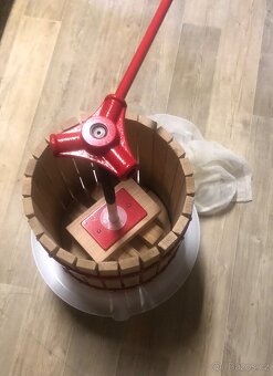 Lis na ovoce 12 litrů, těžky a kvalitní lis - 7