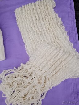 Zimní set čepice, šála, ponožky - 7