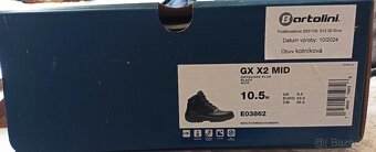 Pánské taktické boty Bates GX X2 Mid Dry Guard+ black - 7