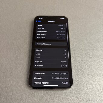 iPhone 13 Pro 256GB graphite, 12 měsíců záruka - 7