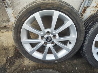 16"letní alu sada 5x100 origo Škoda Fabia 2 Roomster Polo - 7