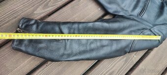 Pánská kožená moto bunda A-pro velikost M - 7