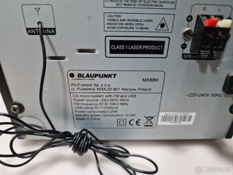 Mini hifi systém BLAUPUNKT MS8BK - 7