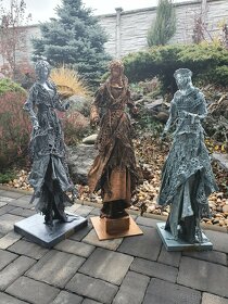 Originální dekorace ,,socha - dáma - 7