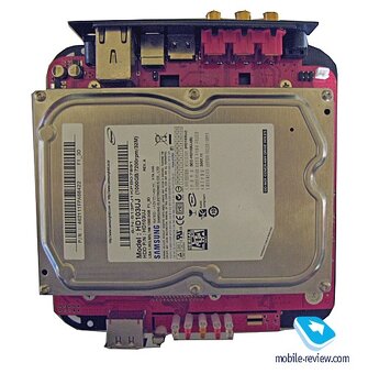 Umax eGreat HD TANK EG-M31B, multimediální přehrávač + 500GB - 7