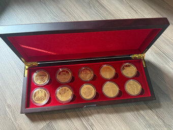 Univerzální etue pro zlaté mince 10x 1oz 39mm - 7