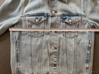 Pánská džínová bunda Weekday Single Jacket Spring Blue - S - 7