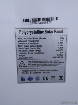 Eletrický ohradník, solár 12V/230V 8J - 7