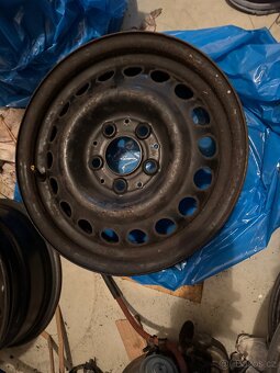 Plechové disky Mercedes W201 190e 5x112 6x15 - 7